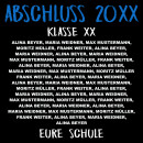 Alkohol ist doch eine Lösung - Abschluss Namensliste